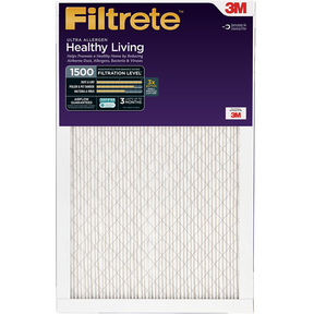 3M Filtrete Healthy Living 1500 MPR Ultra Allergen Reduction Filters