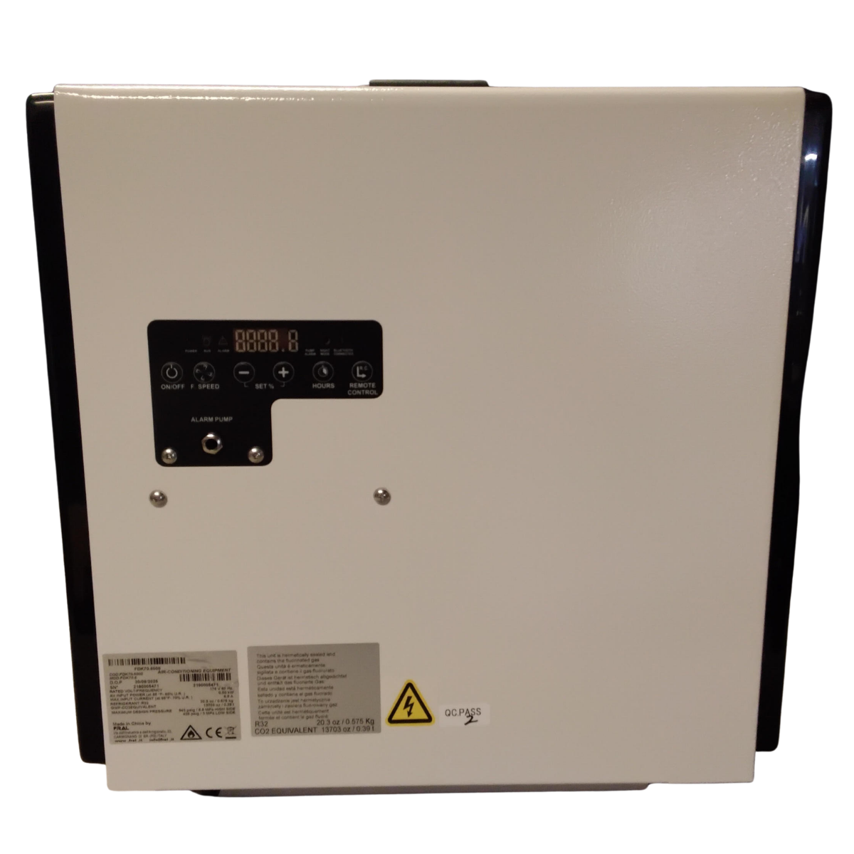 Fral 70 Pint Crawlspace Dehumidifier - Angle 2