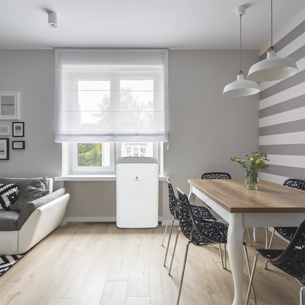 Friedrich 14,800 BTU Portable Air Conditioner Heat Pump - Lifestyle 1