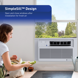 Friedrich Chill Premier Inverter 12,000 BTU Smart Window Air Conditioner - Infographic 1