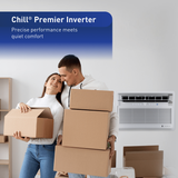 Friedrich Chill Premier 15,000 BTU  Window Air Conditioner - Infographic 1