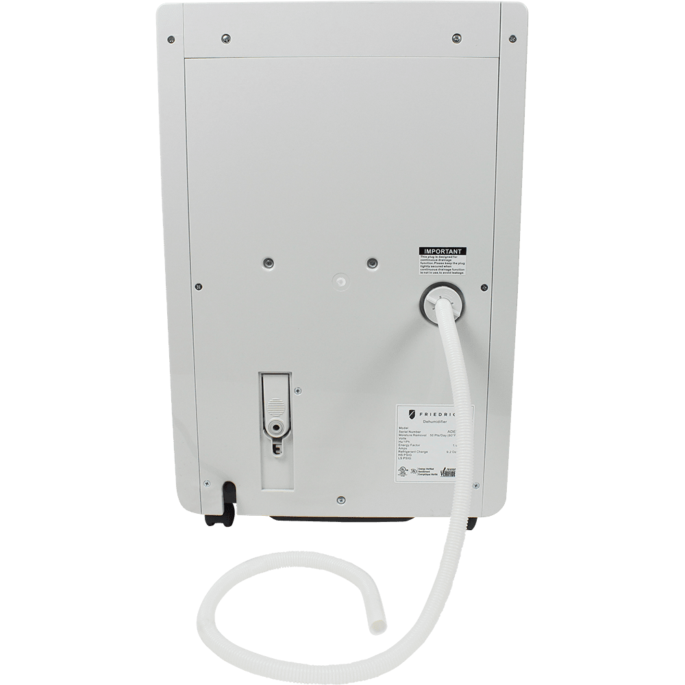 Friedrich 35 Pint Energy Star Dehumidifier - hose attached