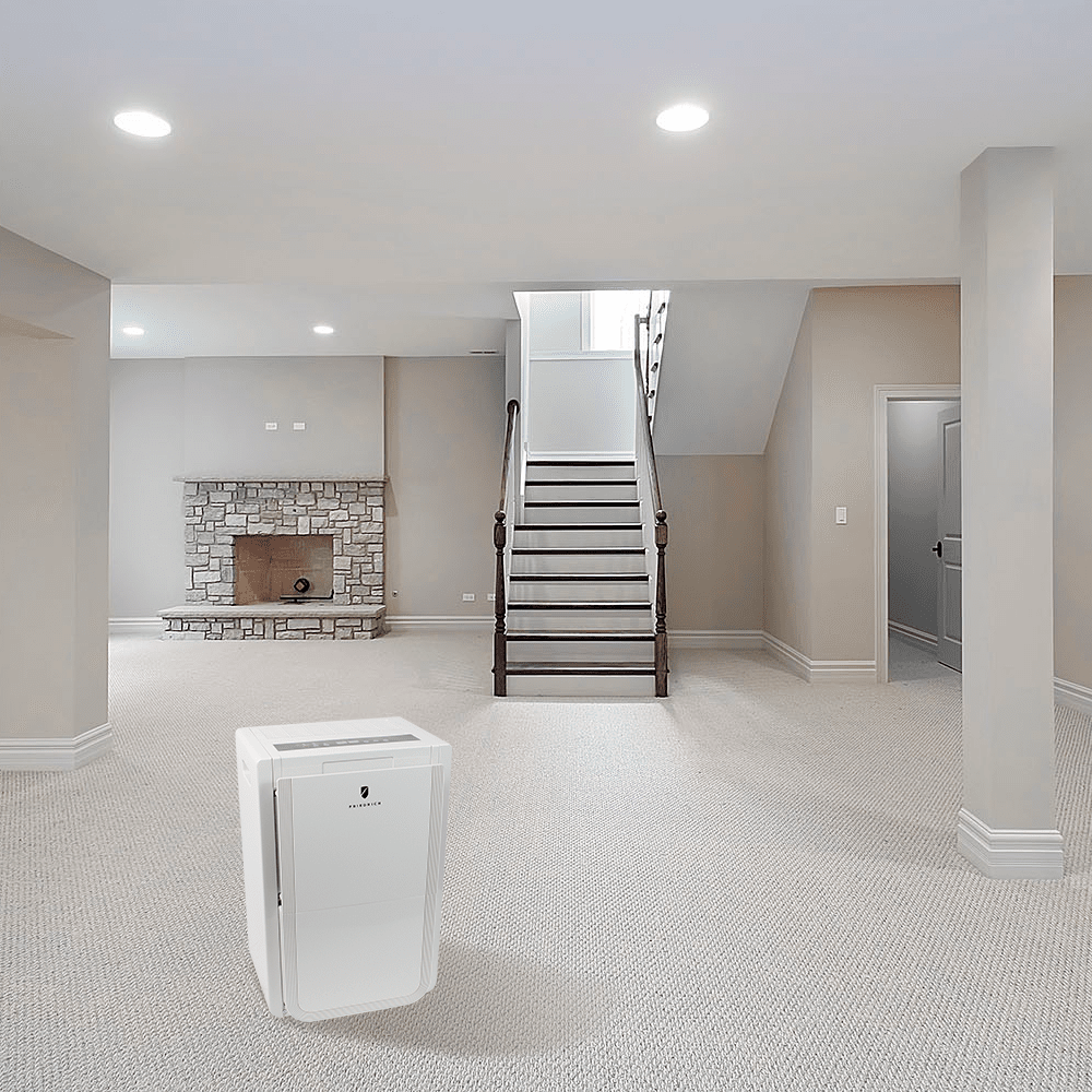 Friedrich 35 Pint Energy Star Dehumidifier - in basement