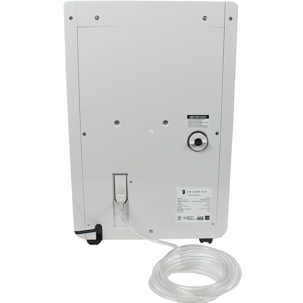 Friedrich 35 Pint Energy Star Dehumidifier - pump attached