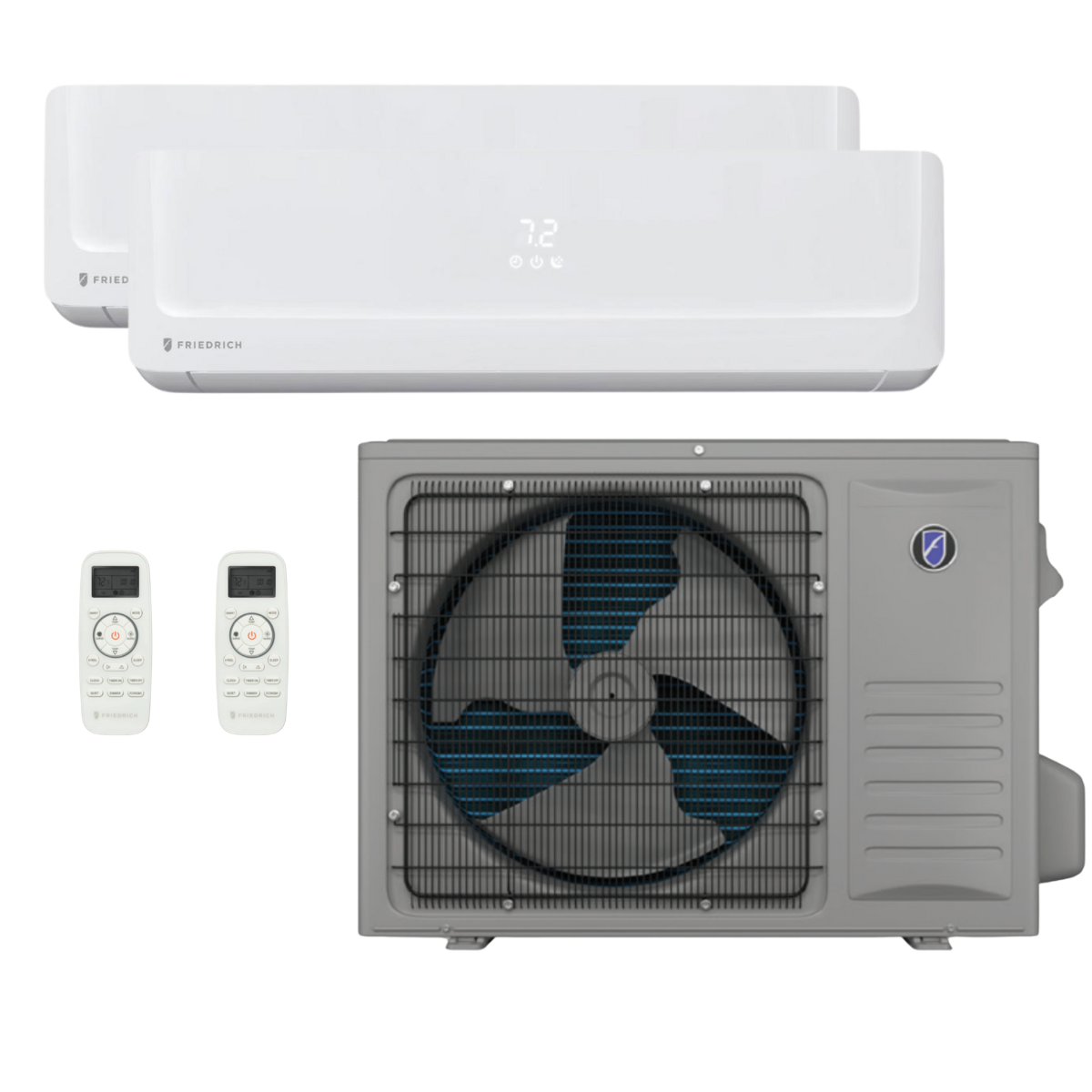 Friedrich Floating Air 18000 BTU Dual Zone Mini Split - Main