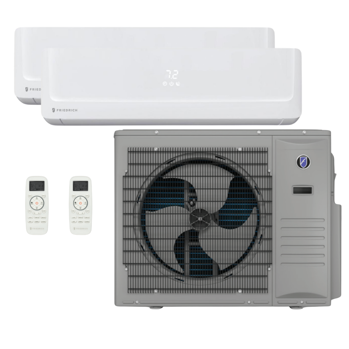 Friedrich Floating Air 27000 BTU Pro-X Dual Zone Mini Split - Main