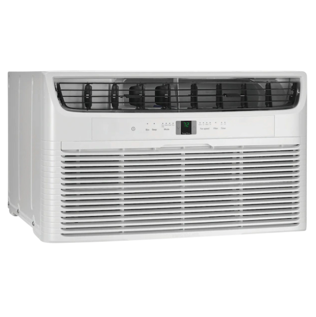 Frigidaire FHTE123WA2 12,000 BTU 230V TTW AC w/ Heat - Left View