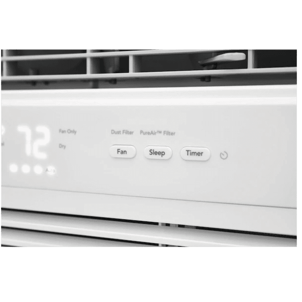 Frigidaire FHWH084WB1 8,000 BTU Window AC w/ Electric Heat - Controls