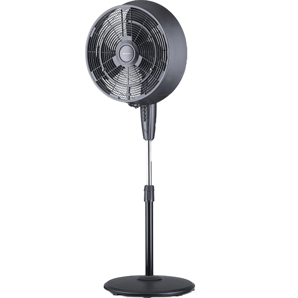 Frigidaire Outdoor Misting Pedestal Fan - Angle