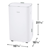 Frigidaire Gallery 14000 BTU Portable AC - Dimensions