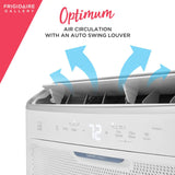 Frigidaire Gallery GHWQ123WC1 Inverter 12,000 BTU Wi-Fi Window AC - Circulation Graphic
