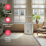 Frigidaire Moderate Humidity 35 Pint Energy Star Dehumidifier - Infographic 2