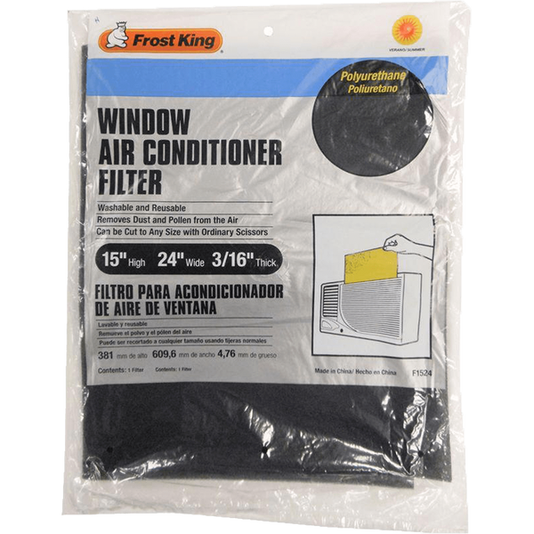 Ge Ac Window Unit Filter Replacement AIR HANDLER, 15x24x1/2 Nominal ...