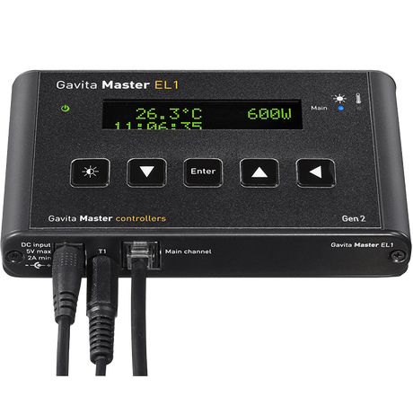 Gavita Gen 2 Master Controllers - EL1 - Angle