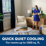GE 18,000 BTU Window Air Conditioner with Heat - Infographic 5