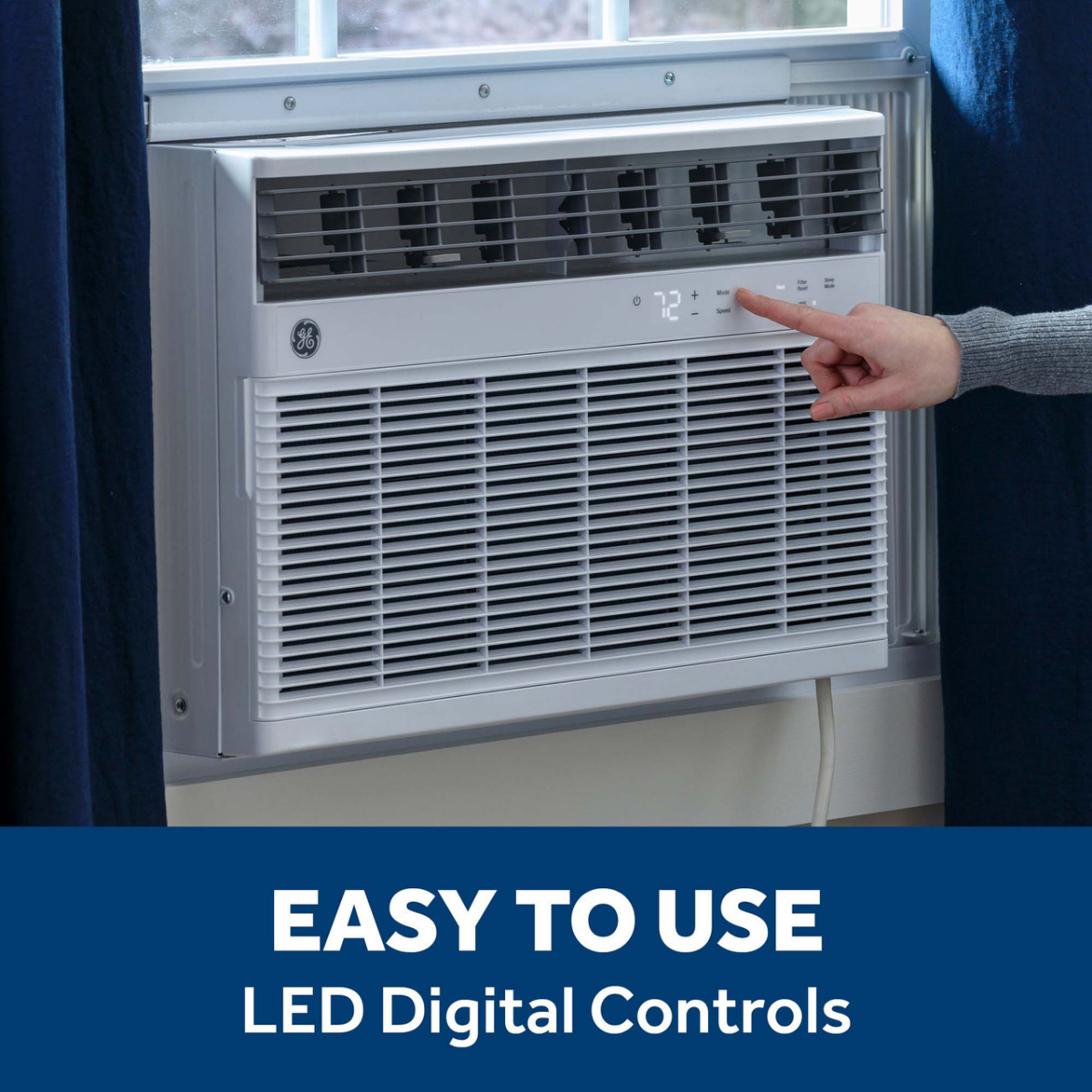 GE 18,000 BTU Window Air Conditioner with Heat - Infographic 7