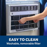 GE 18,000 BTU Window Air Conditioner with Heat - Infographic 8