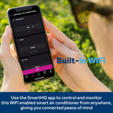GE 8K-12K BTU Window Air Conditioner - Infographic 2