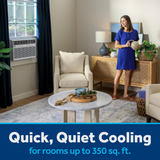 GE 8K-12K BTU Window Air Conditioner with Heat - Infographic 5