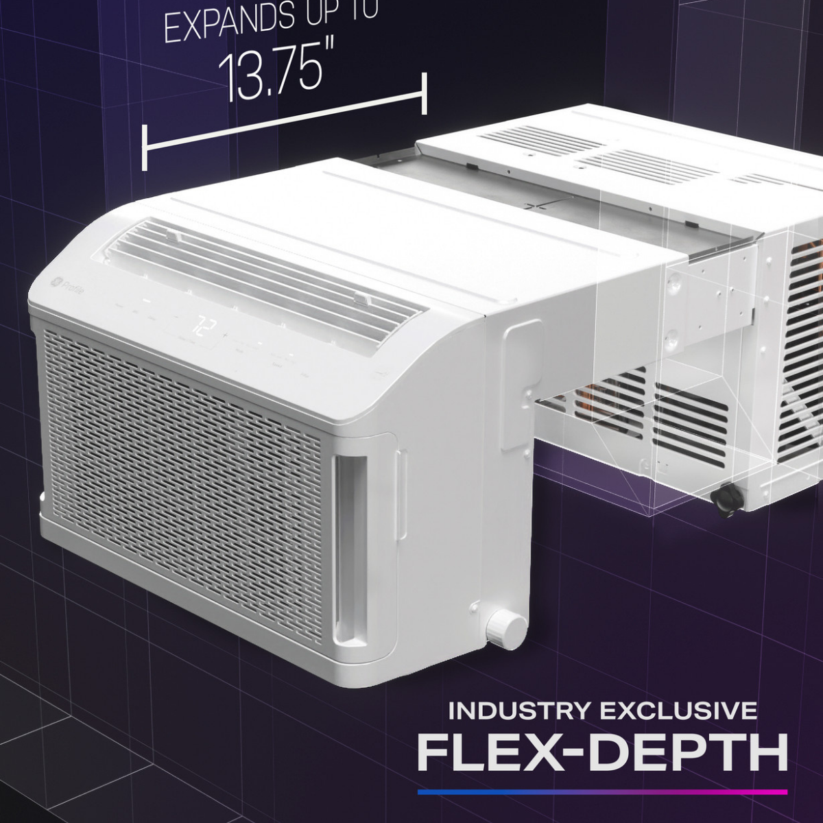 GE Profile 10K-12K BTU ClearView Window Air Conditioner - Infographic 8