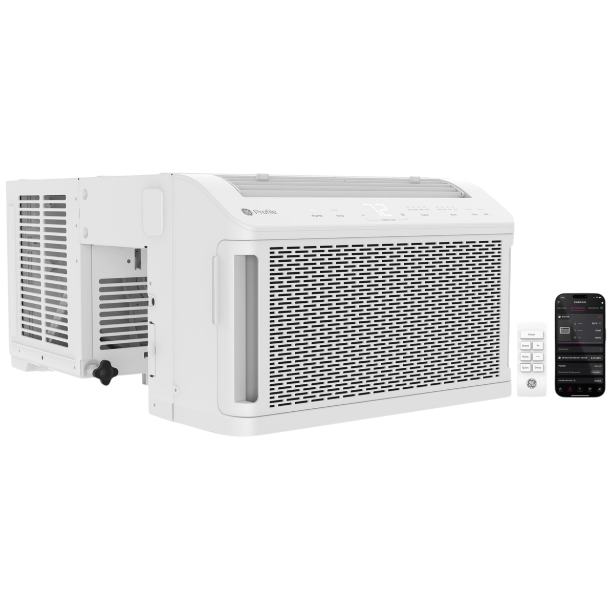 GE Profile 10K-12K BTU ClearView Window Air Conditioner - w/ Remote & App