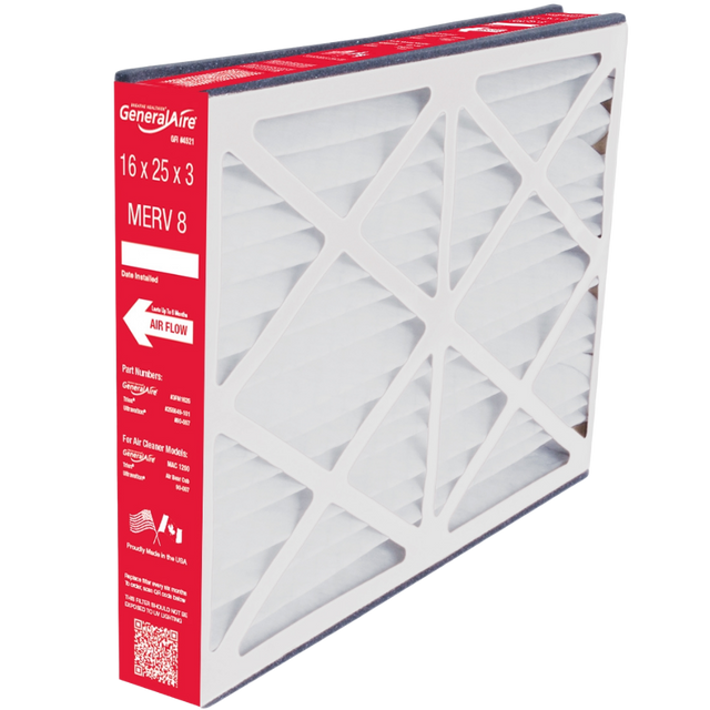 General Aire 3FM1625 MAC 1200M MERV 8 Replacement Filter - Main