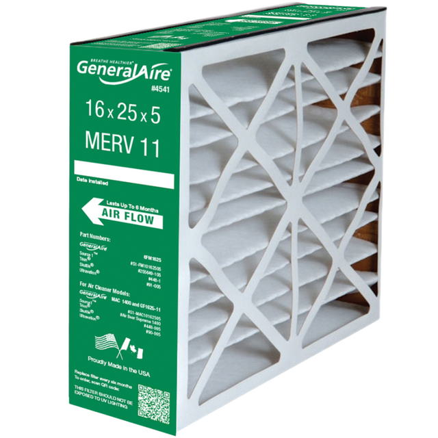 General Aire 6FM1625 MAC 1400 MERV 11 Replacement Filter - Main