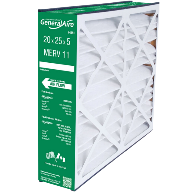 General Aire 6FM2025 MAC 2000/MAC-L/Perfect Platform MERV 11 Replacement Filter - Main
