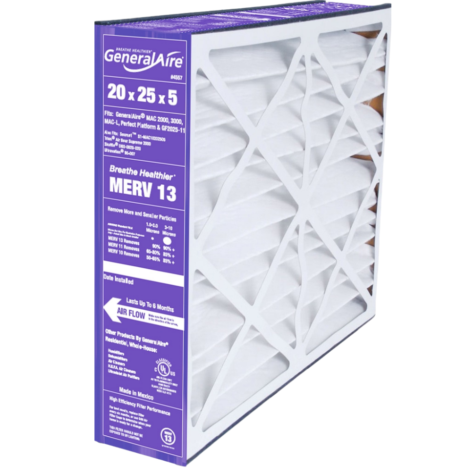 General Aire 8FM2025 MAC 2000/MAC-L/Perfect Platform MERV 13 Replacement Filter - Main