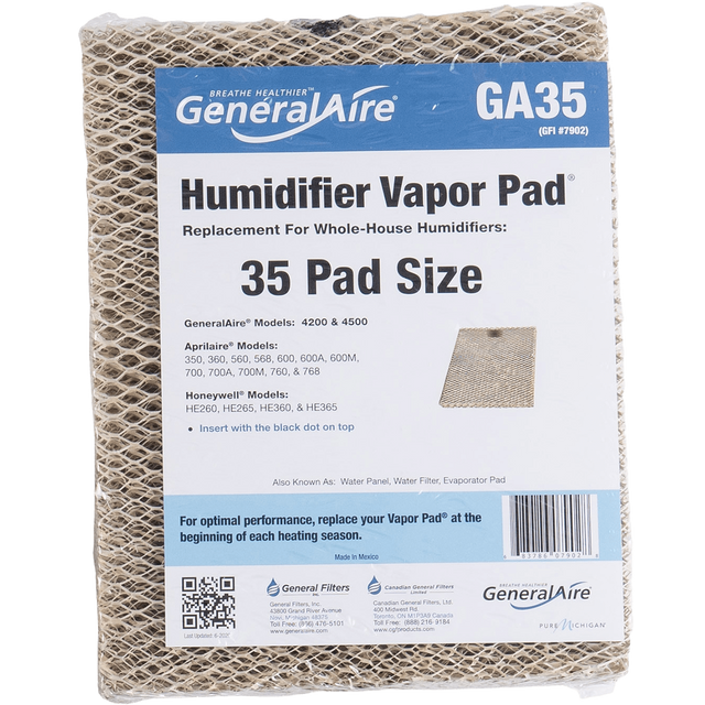 General Aire GA35 Vapor Pad (for 4200 & 4400)