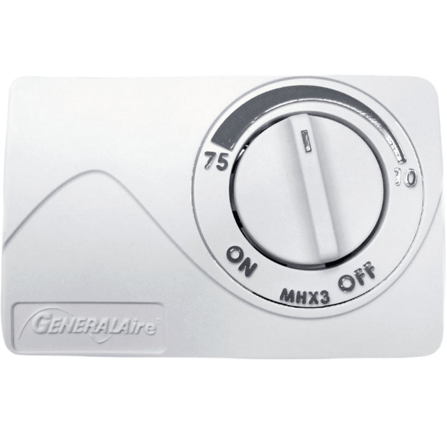 General Aire MHX3C Manual Wall Control or Duct-Mounted Humidistat - Main