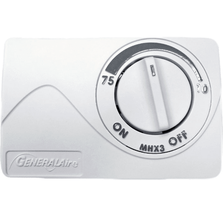 General Aire MHX3C Manual Wall Control or Duct-Mounted Humidistat - Main