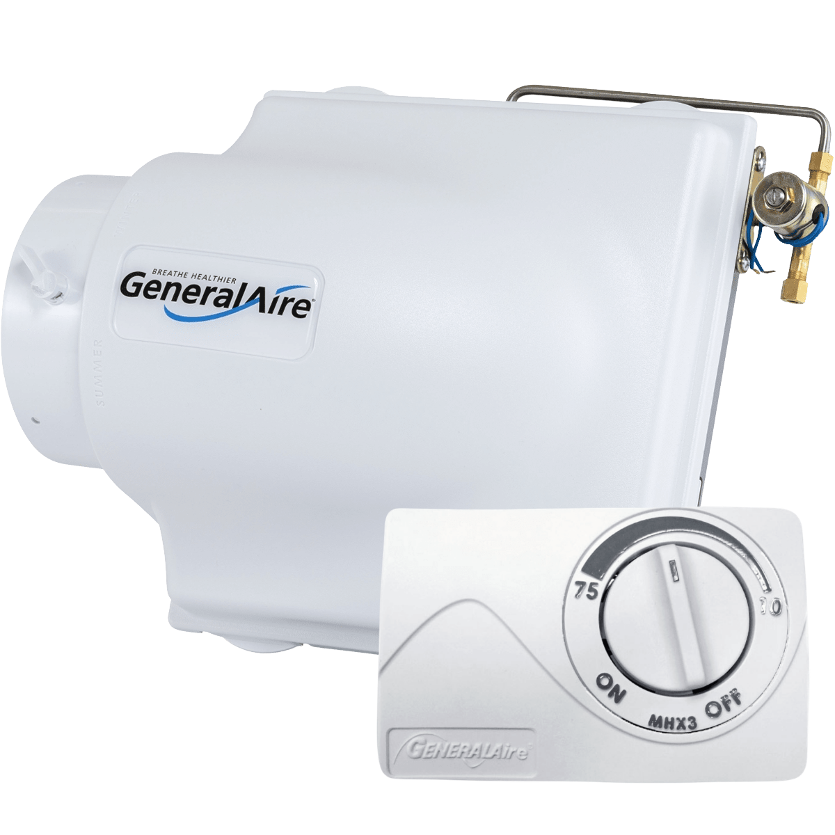 General Aire 3200 Bypass Evaporative Humidifier - w/ Manual Humidistat