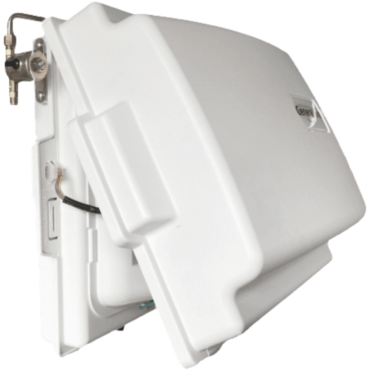 General Aire Model 4400A Fan-Powered Evaporative Humidifier - open cover 1