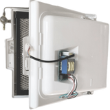 General Aire Model 4400A Fan-Powered Evaporative Humidifier - open cover 2