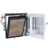 General Aire Model 4400A Fan-Powered Evaporative Humidifier - open cover filter