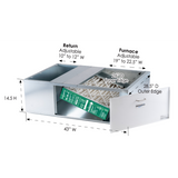 General Aire Perfect Platform Air Cleaner - Dimensions