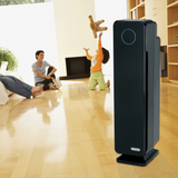 Germ Guardian AC5350BCA Elite HEPA & UV-C Tower Plus Air Purifier - in use