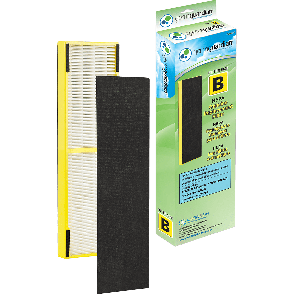 Germ Guardian True HEPA Replacement Filter B FLT4825