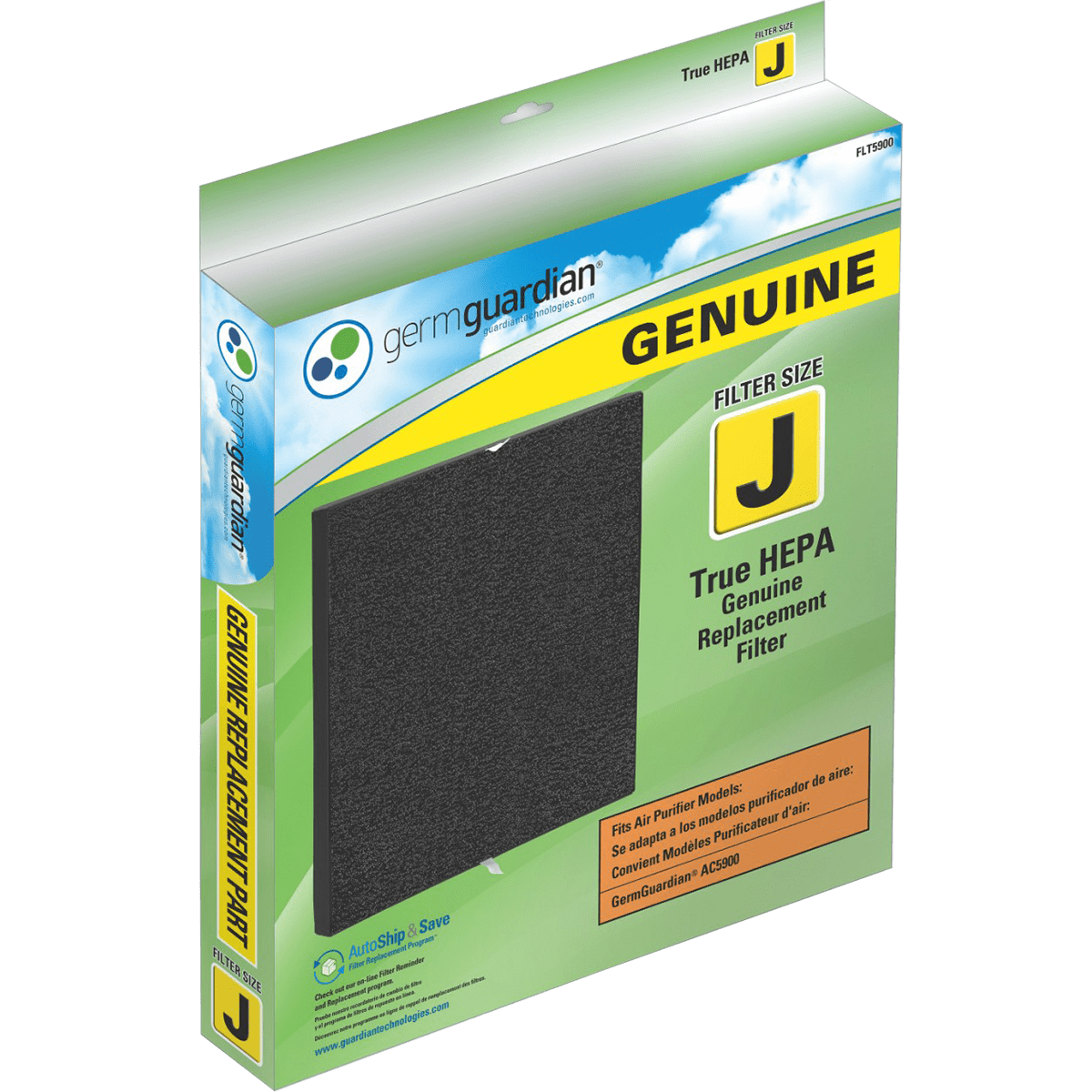 GermGuardian FLT5900 True HEPA Replacement Filter J - box