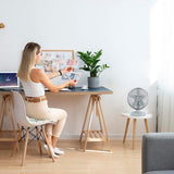 Good Housekeeping 12-in All-Metal Retro Table Fan