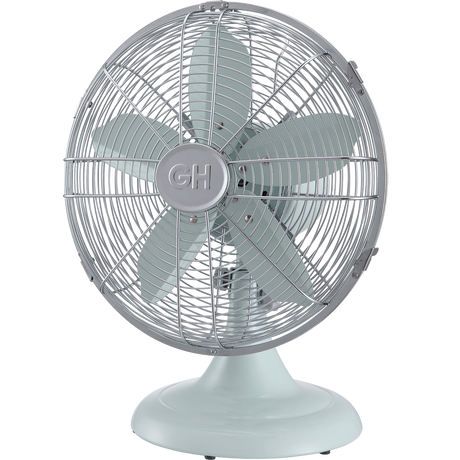 Good Housekeeping 12-in All-Metal Retro Table Fan - Breezewave - Main