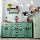 Open-Box: Good Housekeeping 12-in All-Metal Retro Table Fan