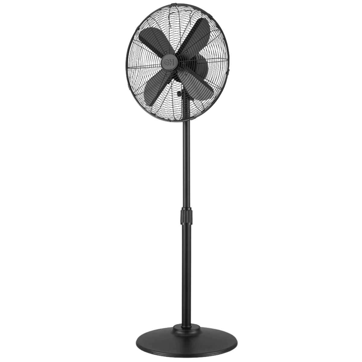 Good Housekeeping 16-In All-Metal 3 Speed Wide Oscillation Pedestal Fan - Angle