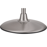 Good Housekeeping 16-in Retro Pedestal Fan - Brushed Nickel - Weighted Base