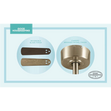 Good Housekeeping Adeline 52 in. Indoor Ceiling Fan with LED Light Brushed Nickel - Infographic 3