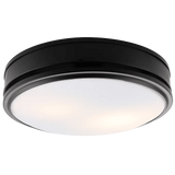 Good Housekeeping Broadway 110 CFM Decorative Bath Fan - Black w/ Light