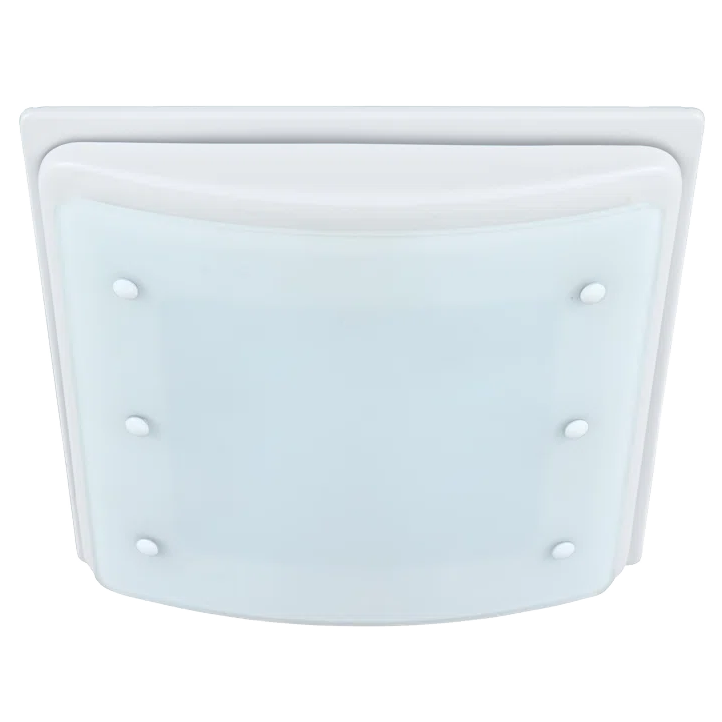 Good Housekeeping Buckingham 100 CFM Decorative Bathroom Fan Matte White - Main