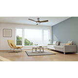 Good Housekeeping Canton 52 in. Indoor Brushed Nickel Ceiling Fan with LED Light - Lifestyle 2