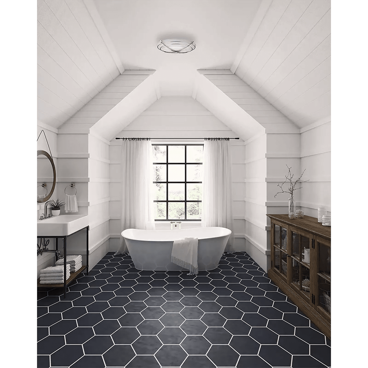 Good Housekeeping Kingsley 90 CFM Decorative Bathroom Fan - Lifestyle 4